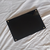 Boîte de rangement pour carreaux de cils avec couvercle magnétique à 5 couches avec logo personnalisé Palette de cils avec couverture Plateaux pour cils Boîte de rangement pour cils en acrylique