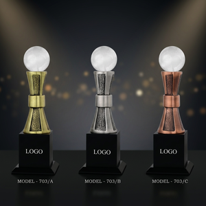 Antique Die Casting Metal Trophy with Engraving Portable Design for Executive and Leadership Awards - Product Image 6