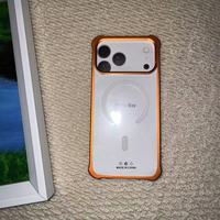 Étui de téléphone magnétique en métal antichoc pour iPhone 18 Pro Max 17 16 15 14 Coque Design de luxe S26 S25 S24 S23 Ultra