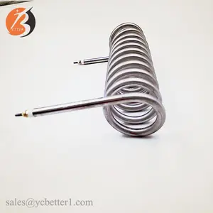 Scaldabagno a spirale del riscaldatore tubolare dell'elemento del riscaldatore di acqua calda della bobina elettrica