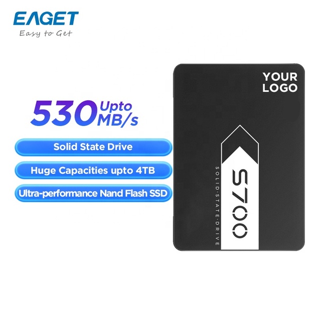 EAGET Custom 256/512GB/1T/2T/4T SATAlll Interface 530MB/S Disques Durs for Computer Disco Duro Internal Hard Disk Drives SSD