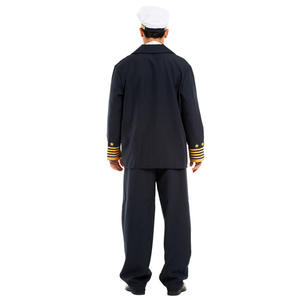Garçons Halloween avion capitaine uniforme Costumes enfants adulte aviateur pilote Cosplay carnaval mascarade jeu de rôle uniforme de fête - Product Image 4