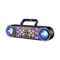 Projecteur LED QSE à tête mobile 7-en-1 pour scène, éclairage de piste de danse, effet RGB, contrôle DMX512, avec support