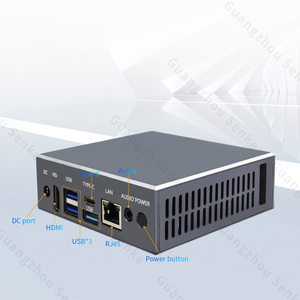 Mini PC 16 Go i7 avec Wi-Fi intégré, compatible Windows 11 pour ordinateur de bureau domestique, boîtier Sk-zq100a 4G robuste avec Windows embarqué - Product Image 1