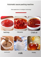 Machine de remplissage et de scellage automatique SH-G100 pour pâte d'arachide, sauce au gingembre, sauce chili, sauce au jaune d'œuf, huile de palme, huile d'olive
