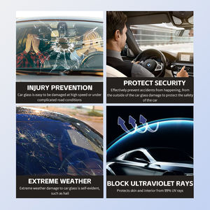 <span class=keywords><strong>Film</strong></span> solaire KPU pour pare-brise de voiture, ultra-résistant à l'usure, auto-réparateur, anti-explosion, teinté, pour carrosserie - Product Image 5