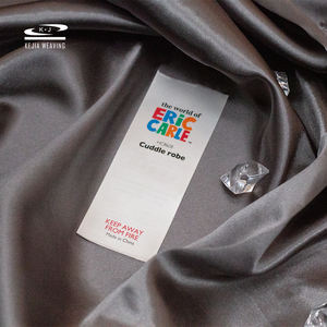 Etiqueta de raso lavable de corte recto, Original, precio competitivo de fábrica - Product Image 2