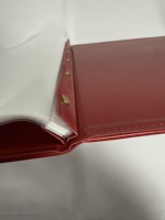 Carpetas de Archivo de Cuero para Papel A4, Duraderas, Impermeables, Diseño Expandible para la Escuela, Negocios, Almacenamiento de Archivos y Carpetas