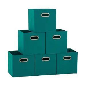 Dobrável multifunções personalizado cubo armazenamento caixas & lixeiras