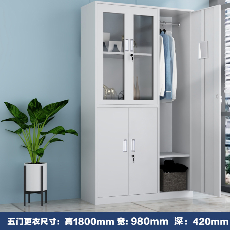 Five-door locker