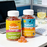 Gummies Énergétiques Naturels de Haute Qualité OEM à Marque Privée avec Soutien Quotidien pour la Vitalité des Enfants