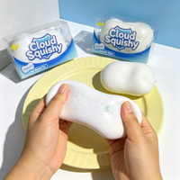 Balle de savon souple anti-stress, jouet sensoriel à presser, blocs ronds remplis, jouets ASMR anti-stress pour adultes, cadeau