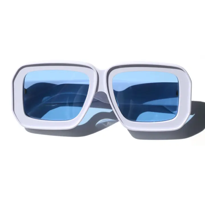 Sifier white big frame sun glasses trendy women 2022 luxury acetate oversized sunglasses