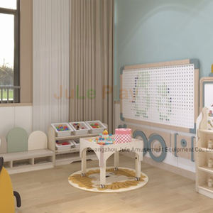 Décoration murale jeu jouer mur jeu en bois matériel enfants <span class=keywords><strong>Lego</strong></span> <span class=keywords><strong>Table</strong></span> bébé chambre garde d'enfants conception salle <span class=keywords><strong>de</strong></span> classe aménagement meubles - Product Image 1