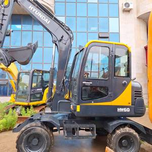 Excavadora Hyundai HW60 de Segunda Mano de Alta Calidad, Original de Corea del Sur, en Buenas Condiciones, Miniexcavadora HW60 con el Mejor Rendimiento - Product Image 2