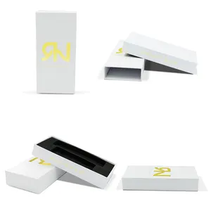 Großhandel benutzerdefinierter Druck kostenloses Design schieben Schublade-Schachtel Halskette Armband Ringe Schmuck Papierverpackung Geschenkbox