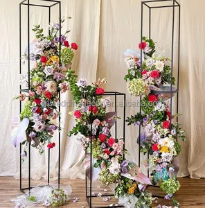 Factory Price Wedding Flower Stand Plinth Table Decoration