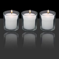 Porte-bougies en verre votif clair pour cadeau de remerciement, offre de mariage, offre spéciale
