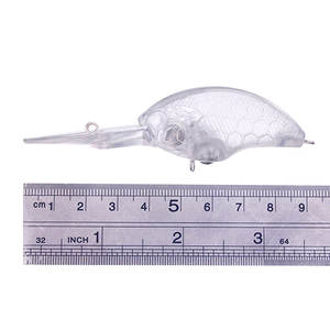 Señuelos de pesca Crankbait en blanco sin pintar, cebo duro artificial de 9cm y 10g, al por mayor, con tablero de lengua larga - Product Image 4