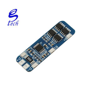 3S 10A 12V lityum pil şarj cihazı koruma levhası modülü 10.8V 11.1V 12.6V için 3 adet 18650 Li-ion pil hücre şarj BMS - Product Image 2