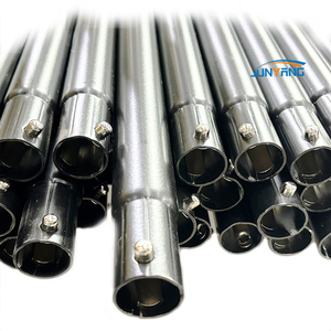 Produits de vente chauds Pulvérisation de poudre <span class=keywords><strong>Tube</strong></span> rond en <span class=keywords><strong>aluminium</strong></span> Support <span class=keywords><strong>d</strong></span>'<span class=keywords><strong>assemblage</strong></span> de bricolage Convient <span class=keywords><strong>pour</strong></span> la tente extérieure Profilé en <span class=keywords><strong>aluminium</strong></span> extrudé - Product Image 1
