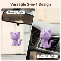Nouveau diffuseur de parfum pour voiture, design sport, taille personnalisable, clip de ventilation, désodorisant suspendu en plastique solide, parfum naturel longue durée