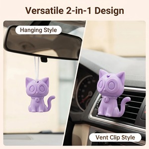Nouveau diffuseur de parfum pour voiture, design sport, taille personnalisable, clip de ventilation, désodorisant suspendu en plastique solide, parfum naturel longue durée - Product Image 2