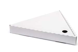 Scatole per <span class=keywords><strong>Pizza</strong></span> <span class=keywords><strong>a</strong></span> Triangolo e Cono in Cartone Riciclato Personalizzate all'Ingrosso con Logo Personalizzato e Stampa UV - Product Image 3