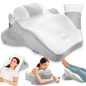 Almohada de cuña de juguete para parejas, cuña de alta densidad para adultos, espuma viscoelástica, soporte para la espalda, cuña ergonómica, almohada de cama propensa, cojín para sexo - Product Image 1