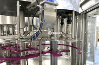 Ligne de production clé en main automatique pour le remplissage d'eau potable en bouteilles plastiques de 5 à 10 L, 2000 bouteilles par heure