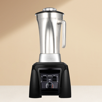 Blender commercial en acier inoxydable Lohas, robot culinaire robuste, machine à smoothies pour restaurant, hôtel, cuisine