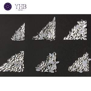 Migliore qualità scintillante di lusso foglio di strass Starlet Hot Fix pietre fantasia - Product Image 5