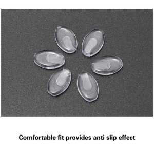 Enfichable Anti-indentation Anti-dérapant Confortable Silicone Super Doux Baïonnette Boucle <span class=keywords><strong>Lunettes</strong></span> <span class=keywords><strong>Nez</strong></span> Pad - Product Image 2