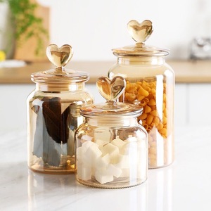 Wholesale Custom Printing Storage jar Big Glass Jar
