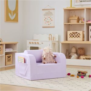 Canapé en peluche pour enfants, coussin en mousse à haute élasticité, coin lecture, siège créatif individuel, de 2 à 4 ans - Product Image 2