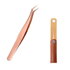 Pinzas para pestañas de acero inoxidable personalizadas de primera calidad, las más populares - Product Image 4