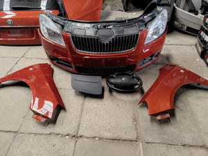 Cản nhựa mới với lưới tản nhiệt, đèn pha, Vỏ tản nhiệt, cánh, lắp ráp mũi trước cho Skoda <span class=keywords><strong>FABIA</strong></span> - Product Image 2