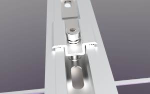 Hình tam giác hình chữ U với hệ thống lắp đặt bảng điều khiển năng lượng mặt trời đường sắt cho khung tấm PV Mặt Đất (có thể tùy chỉnh) - Product Image 4