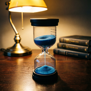 Minuteur sablier personnalisé coloré, non toxique et durable, pour l'étude, la méditation (5/10/60 minutes) et les jeux de société/cartes - Product Image 5