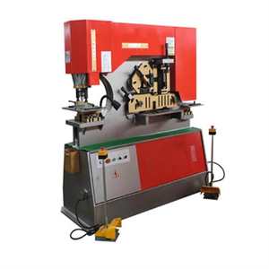 J & Y dập ironworker Máy sử dụng Piranha P-50 thủy lực ironworker Máy Dvorak thủy lực ironworker - Product Image 3
