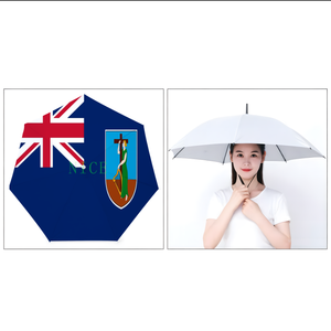 Sombrero Paraguas Personalizado con la Bandera de Santa Kitts y Nevis, Paraguas de Cabeza con Revestimiento Plateado de Oxford para Reuniones al Aire Libre y Excursiones - Product Image 6