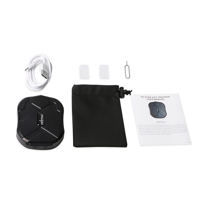 Gps-трекер Tk905 Gps + Lbs двойного позиционирования