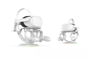 แท่นชาร์จ Aolion AL-P5210 <span class=keywords><strong>VR</strong></span> แบบพิเศษ รองรับ 2/3/<span class=keywords><strong>PS</strong></span> <span class=keywords><strong>VR</strong></span> <span class=keywords><strong>4</strong></span> ชุดหูฟัง คอนโทรลเลอร์แบบสัมผัส กันน้ำ กันตก สีดำ มาตรฐาน CE - Product Image 4