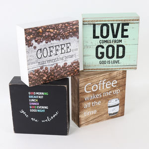 Hand Made Mini Block Wood Sign <strong>Bathroom</strong> Decor Wood Sign <strong>Funny</strong> Sayings <strong>Quotes</strong> Small Mini Block - Product Image 6