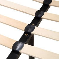 Cadre de lit double minimaliste moderne en fer robuste et durable, réglable, écologique, vente directe usine KD