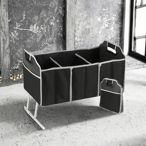 3-Trong-1 Thân Thiện Với Môi Sang Trọng Có Thể Gập Lại Xe Thân Tổ Chức Bền Đóng Mở Hàng Hóa Hộp Lưu Trữ Cho Tự Động Xe Tải SUV Làm PU - Product Image 3