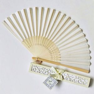 Abanicos Plegables de Bambú Portátiles para Bodas, Festivales y Promociones, Decoración de Arte Folclórico Tallada y Pintada para Invitados - Product Image 5