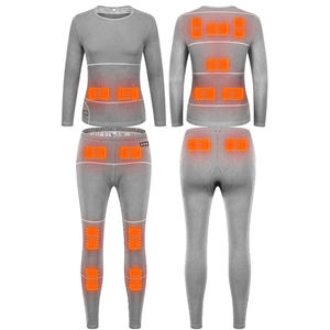 A buon mercato inverno riscaldato tenere caldo pigiama Set due pezzi Set pantaloni riscaldamento biancheria <span class=keywords><strong>intima</strong></span> termica da <span class=keywords><strong>uomo</strong></span> riscaldata mutandoni per gli uomini - Product Image 6