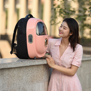 Large Space Luxury <b>Pet</b> <b>Backpack</b> ABS Cat Puppy <b>Carriers</b> Bag Outdoor Portable Breathable <b>Pet</b> Travel <b>Carrier</b> - Product Image 3