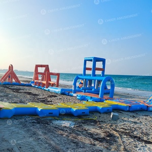 Grands <span class=keywords><strong>jeux</strong></span> aquatiques gonflables pour parc aquatique, équipement de jeu sur <span class=keywords><strong>eau</strong></span>, Design personnalisable gratuit, PVC, certification européenne, JIA - Product Image 2